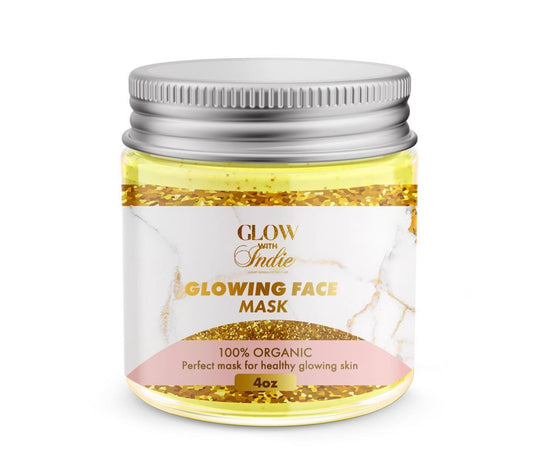 Glowing face mask